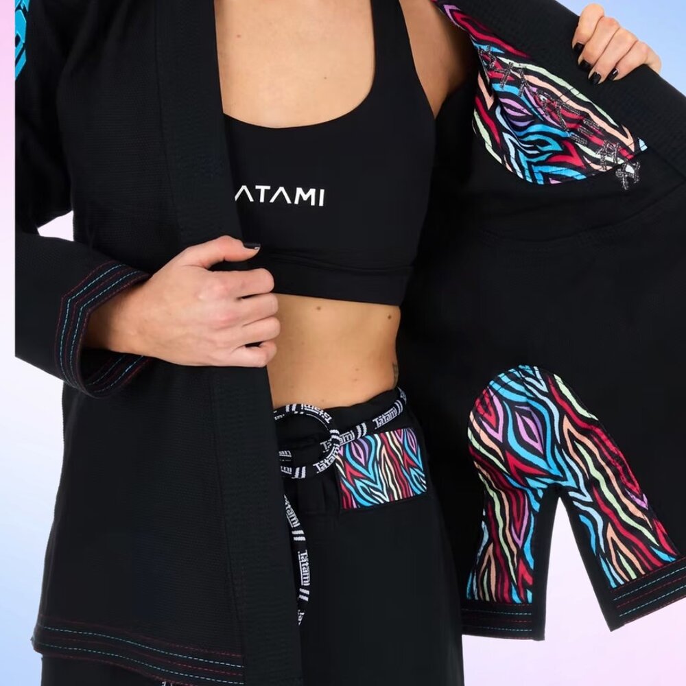NEW WITH TAGS TATAMI LADIES RECHARGE GI WITH ZEBRA PRINT